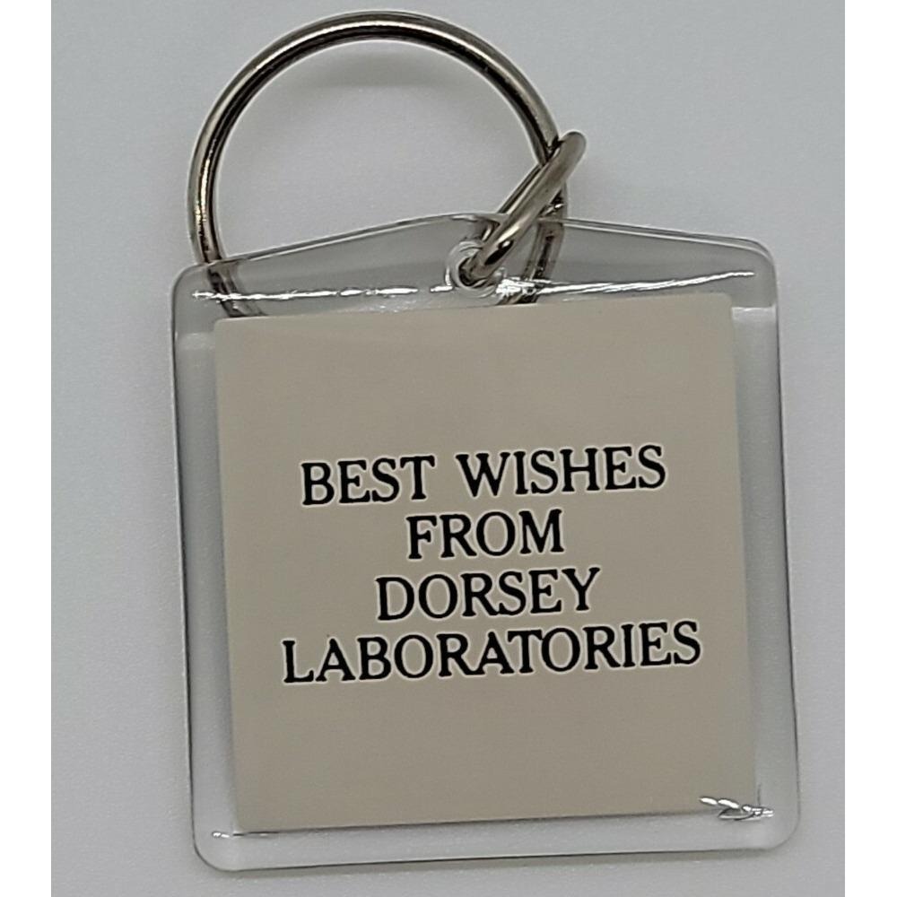 Best Wishes from Dorsey Laboratories ad advertising grasshopper in cage keychain - Picture 2 of 4
